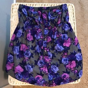 Floral Tube Top - Nollie/Urban Outfitters